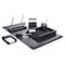 Dacasso Black Leather 8-Piece Desk Set DF-1012 - alternate 5